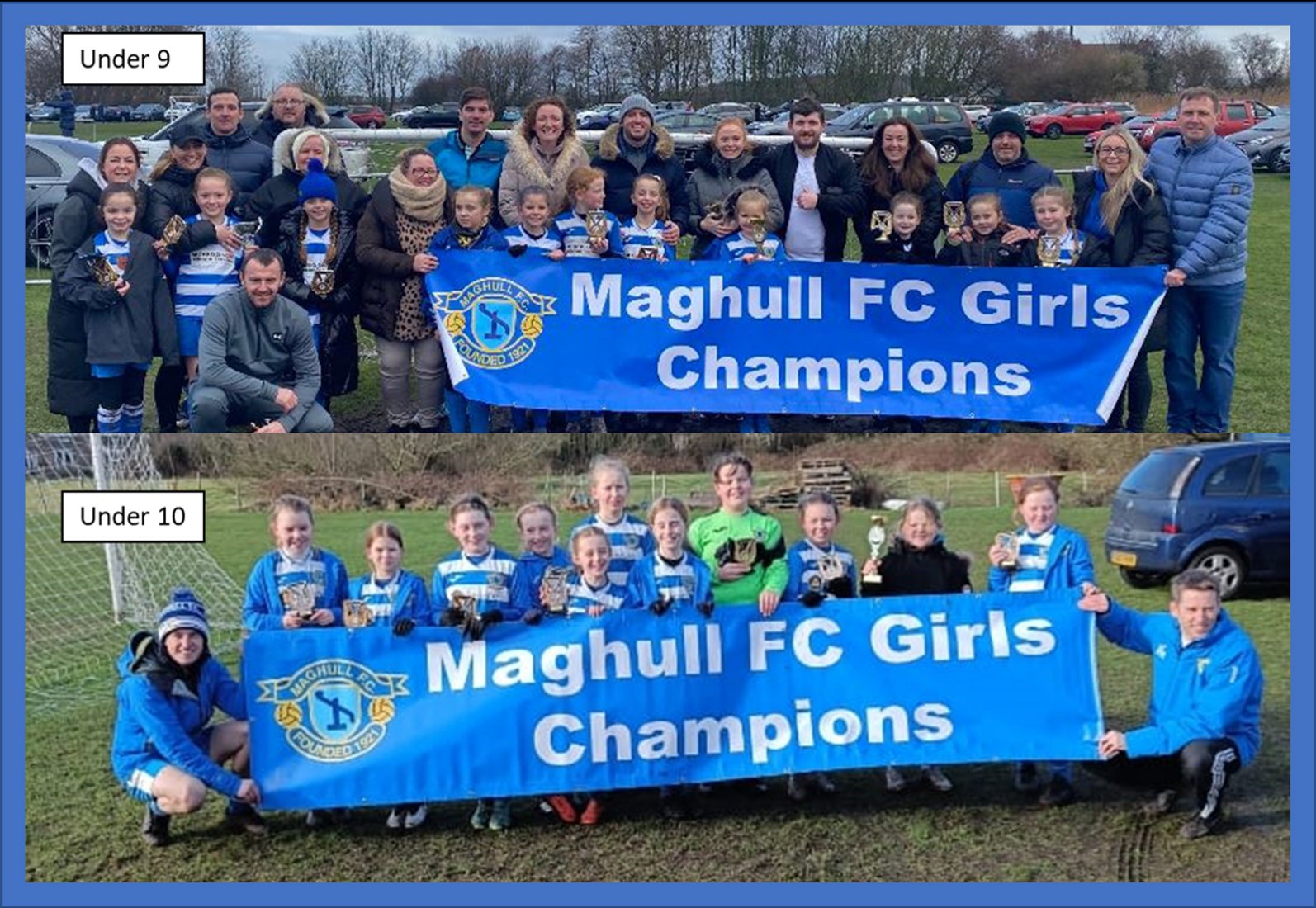 Congratulations – U9 and U10 Girls